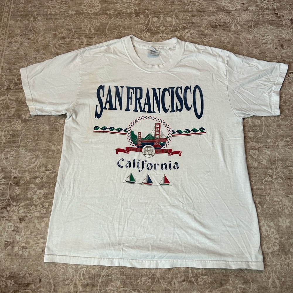 Vintage White San Francisco Graphic T-Shirt